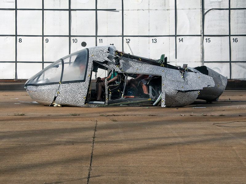 NASA Crash Tests eVTOL With Dummies In Langley