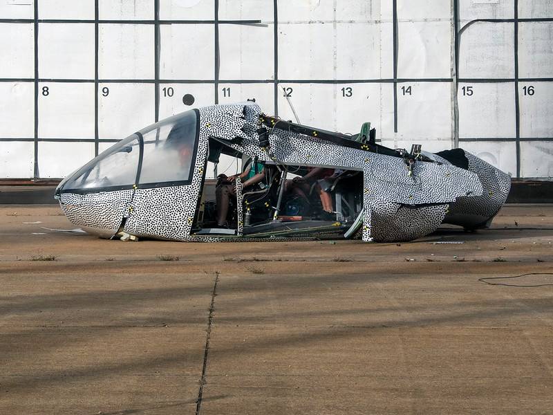 NASA Crash Tests eVTOL With Dummies In Langley
