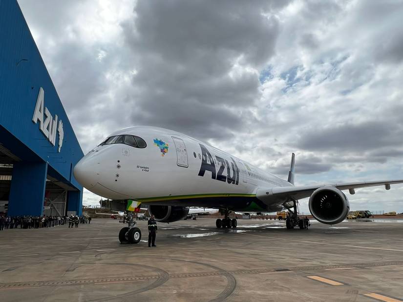 Azul Linhas Aéreas Inaugurates Its Airbus A350 On Its 14th Birthday