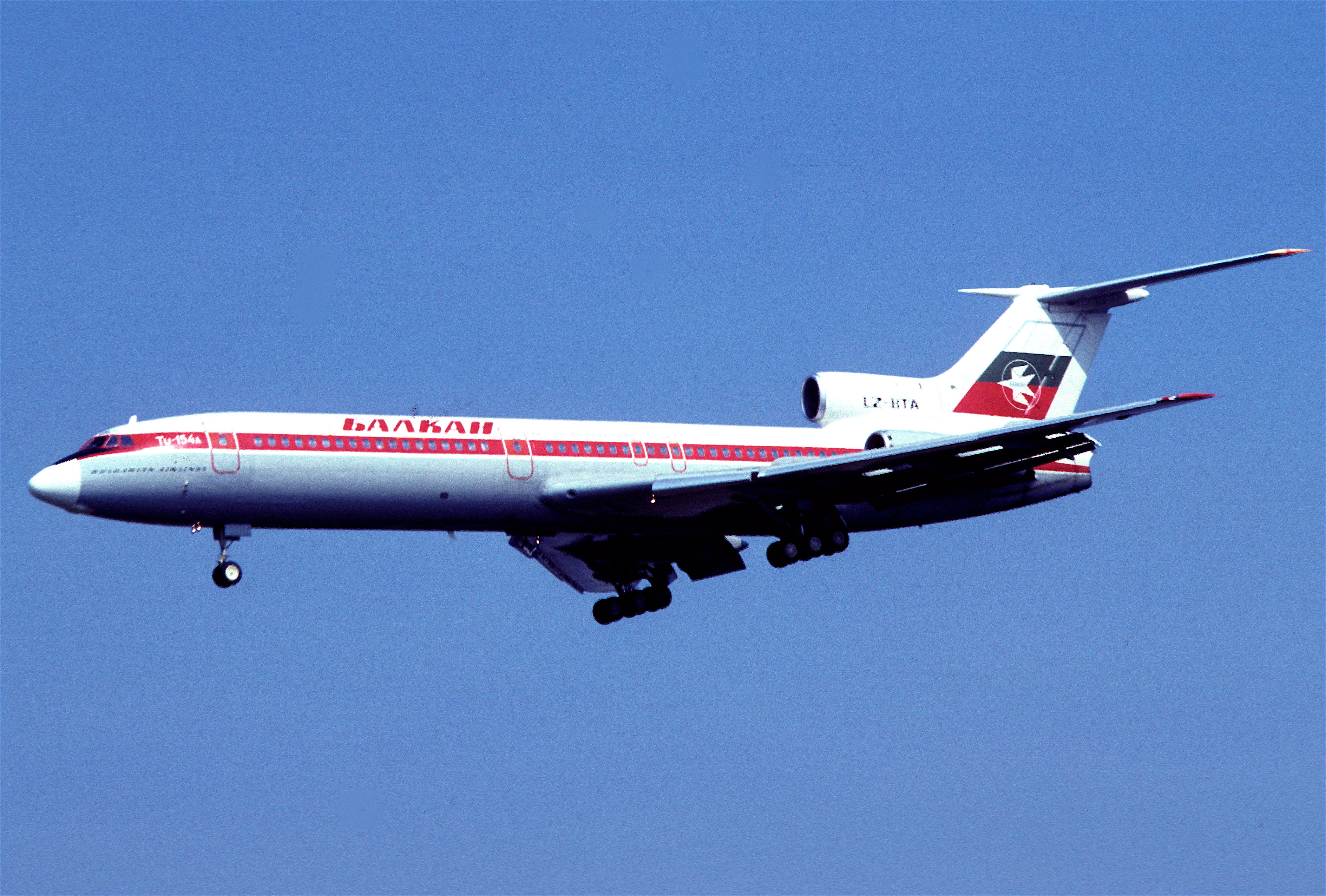 45 Years Ago Today Fuel Exhaustion Downed A Tupolev Tu-154 In Libya