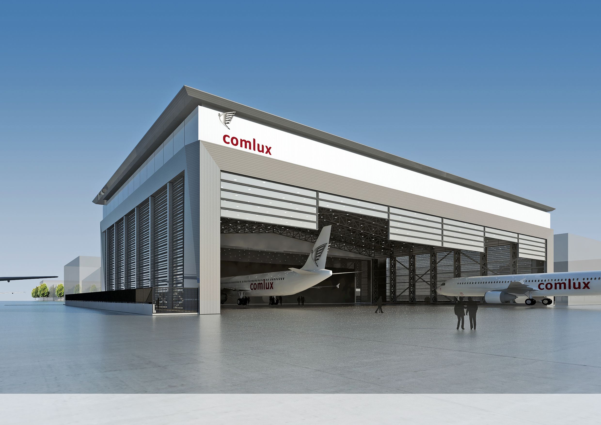 Comlux Starts Building A VIP Hangar At Dubai World Central Airport