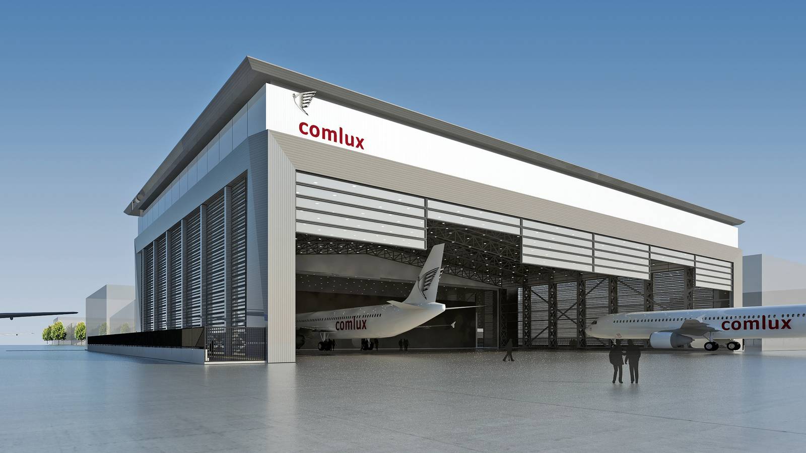 Comlux Starts Building A VIP Hangar At Dubai World Central Airport