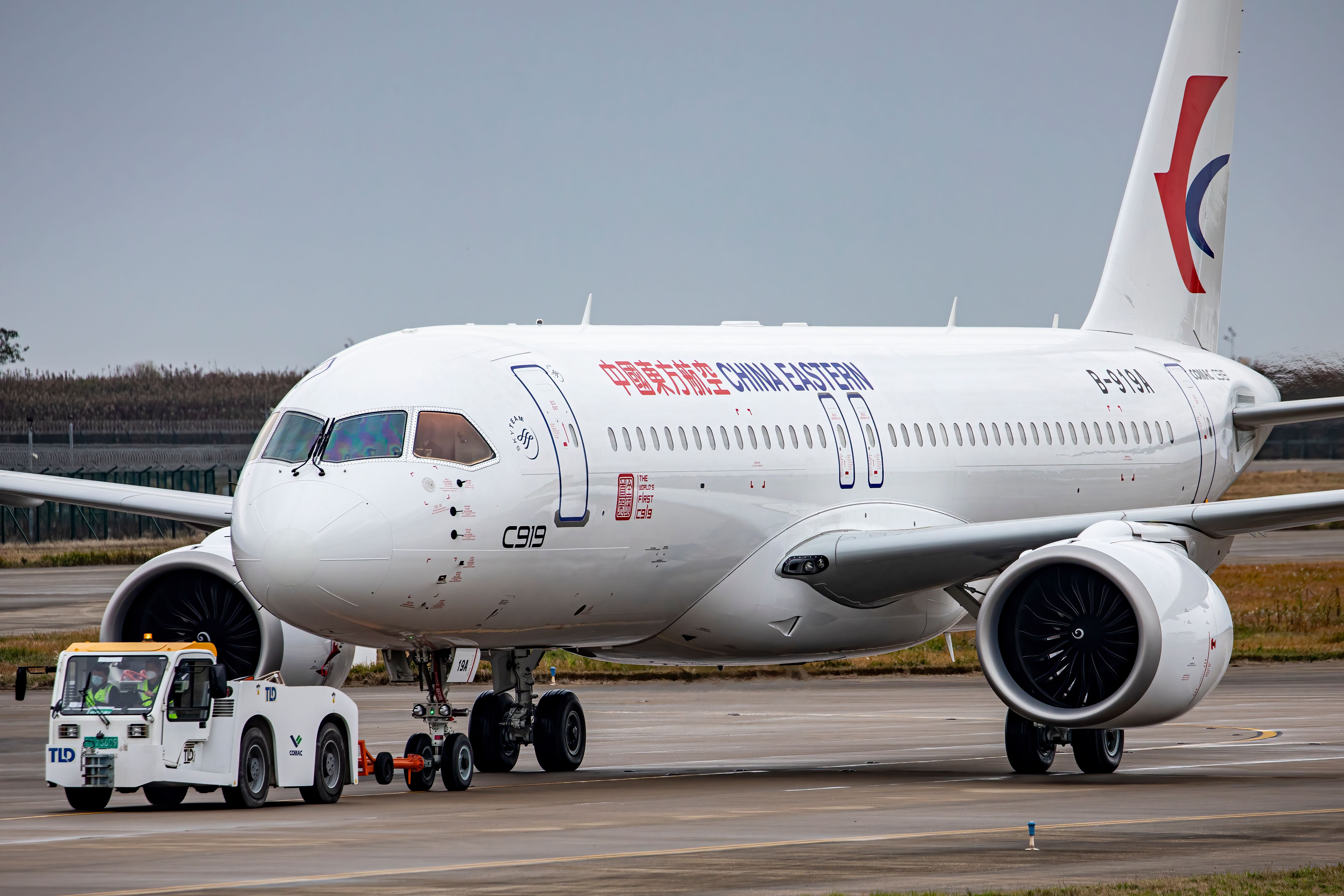Historic Day: COMAC Delivers The 1st C919 To China Eastern