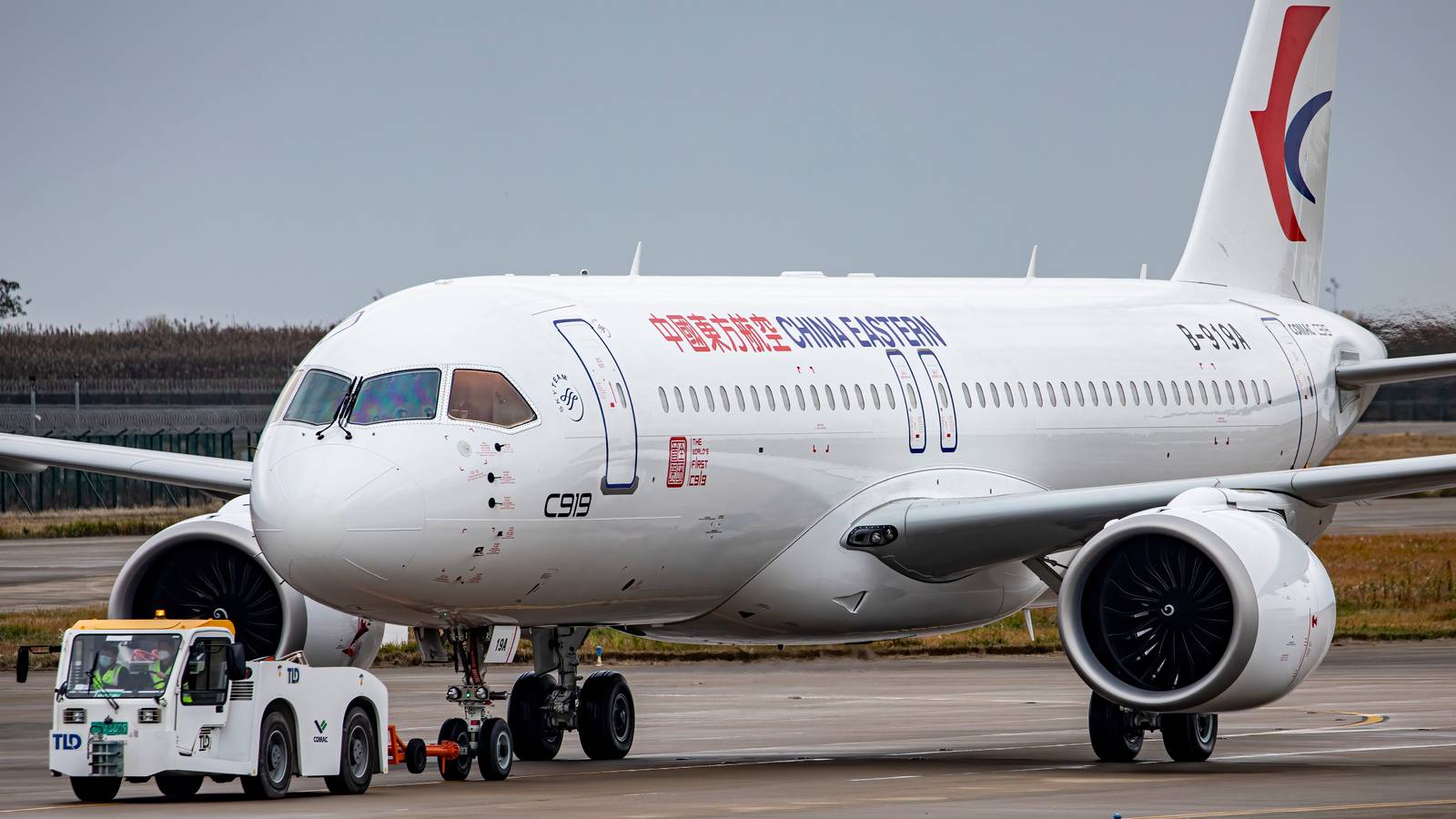 Historic Day: COMAC Delivers The 1st C919 To China Eastern