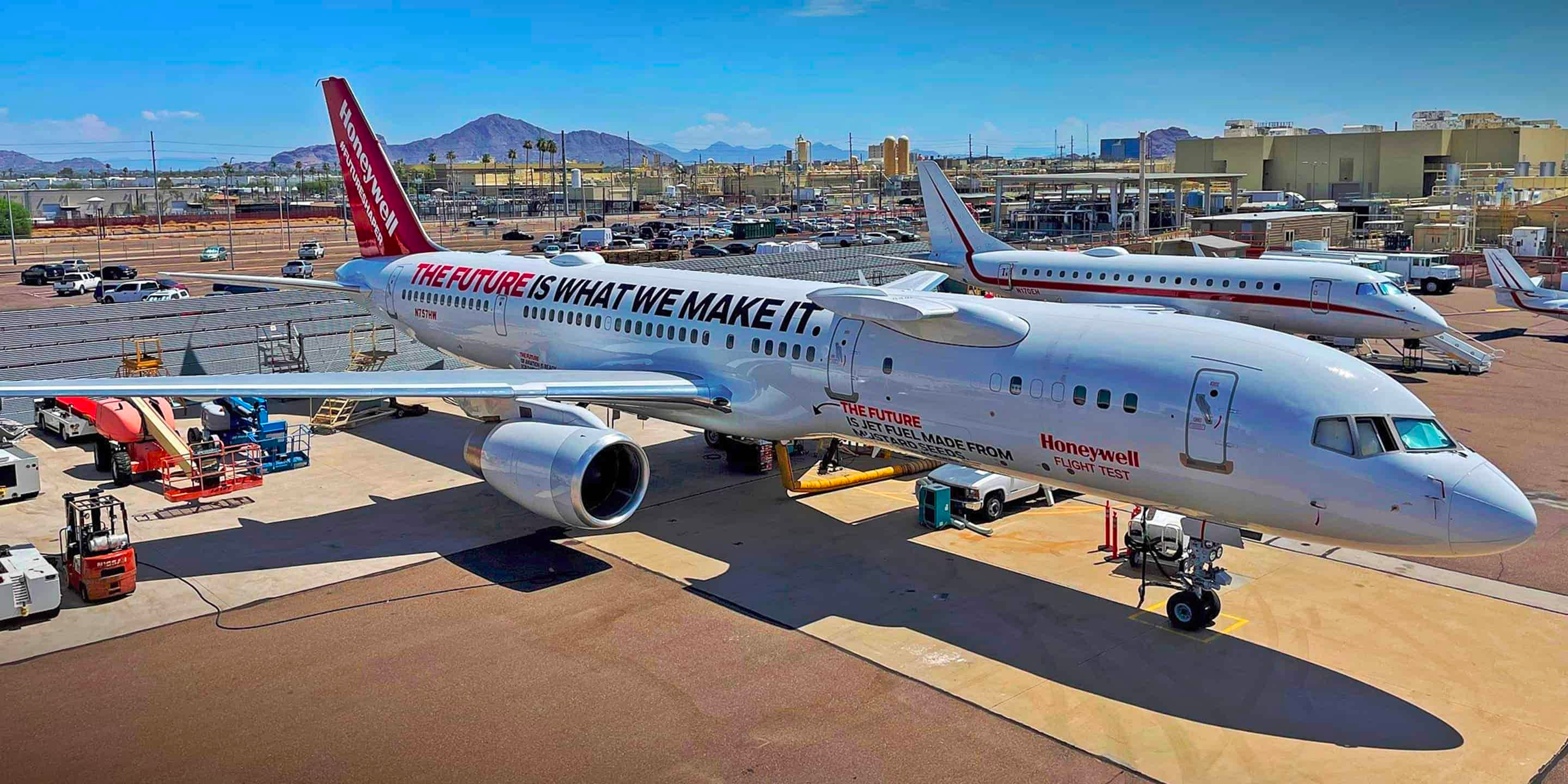 A Look At Honeywell's Bizarre Boeing 757 Flight Test Aircraft