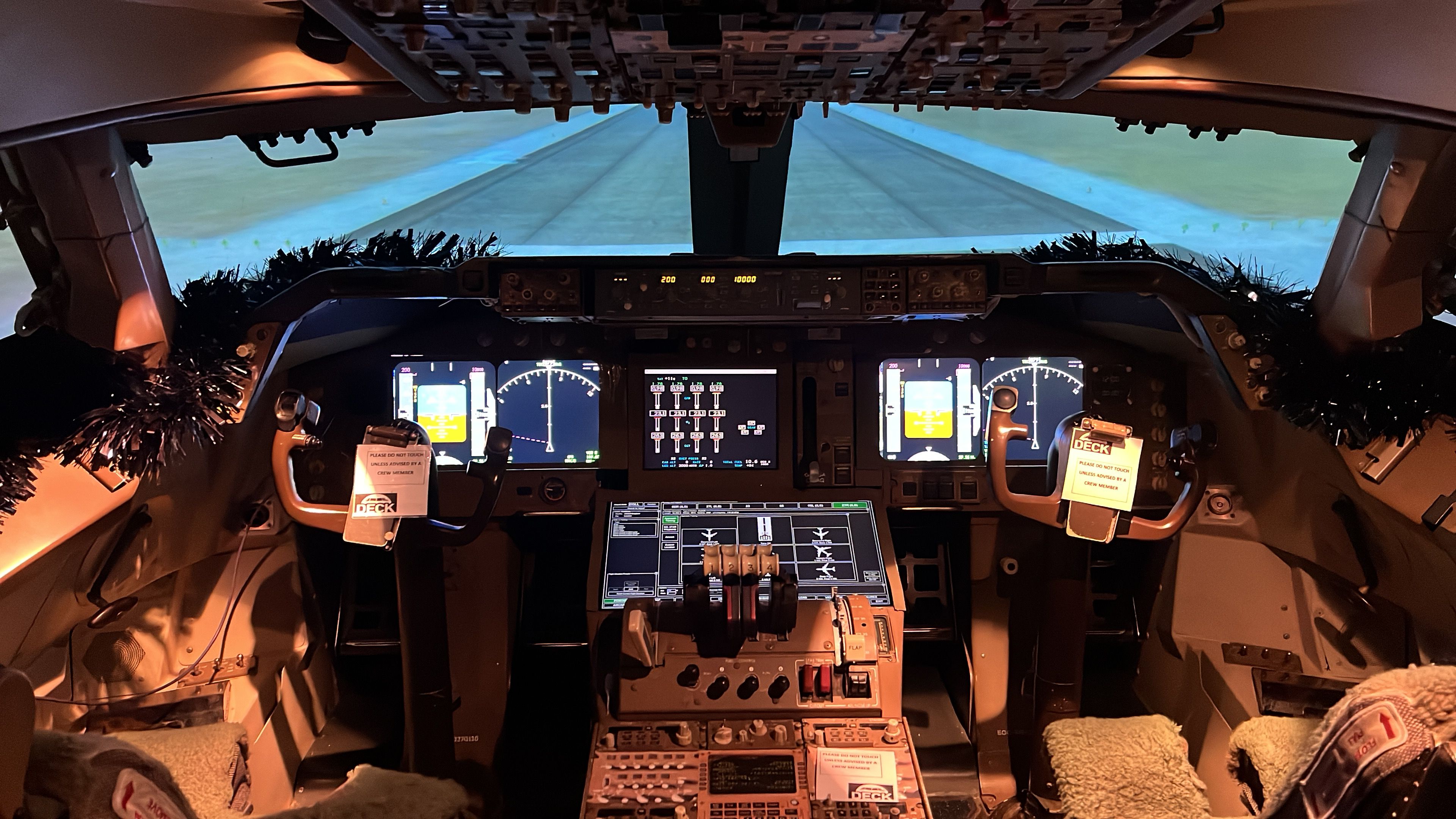 日本航空　JET STREAM Ｂ-747 cockpit Jet Stream [ ジェットストリーム] Cockpit B-747&DC-10 DUO