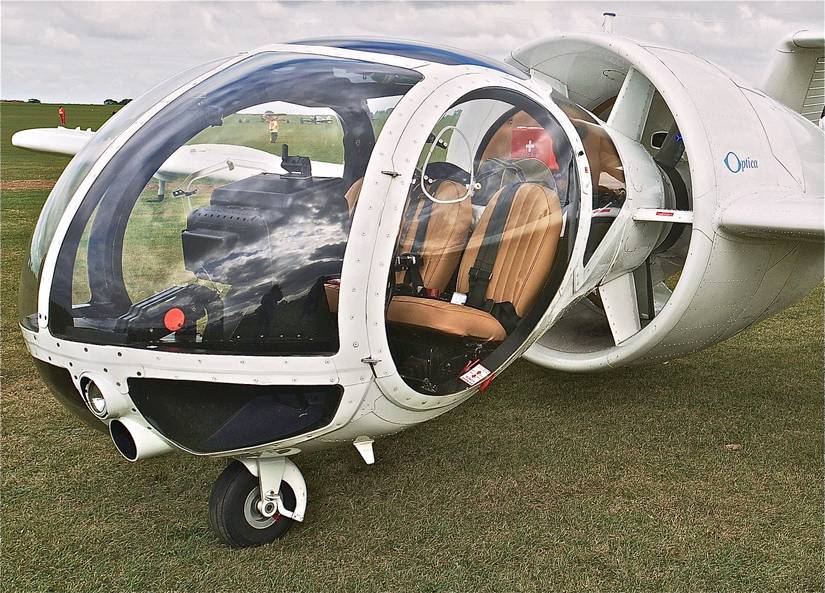 Edgley Optica: The British Low-Speed Observation Plane That Flew Like A ...