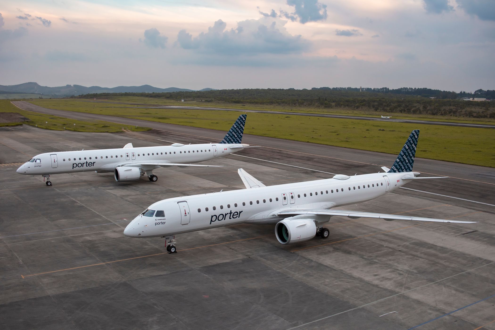 Porter Airlines Launches Flights With Its New Embraer E195-E2s