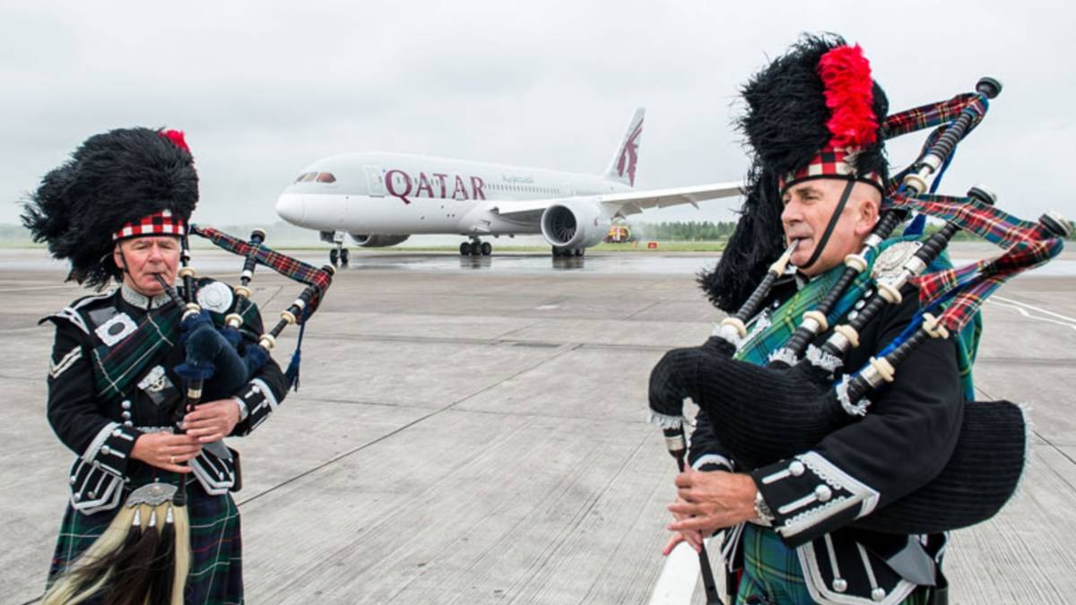 Qatar Airways Sets Up For A Record Edinburgh Year With 10 Weekly Flights From February