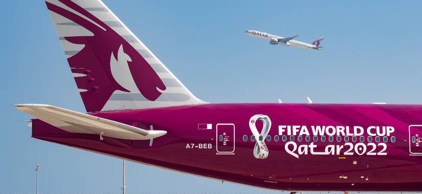 Qatar Airways World Cup Boeing 777
