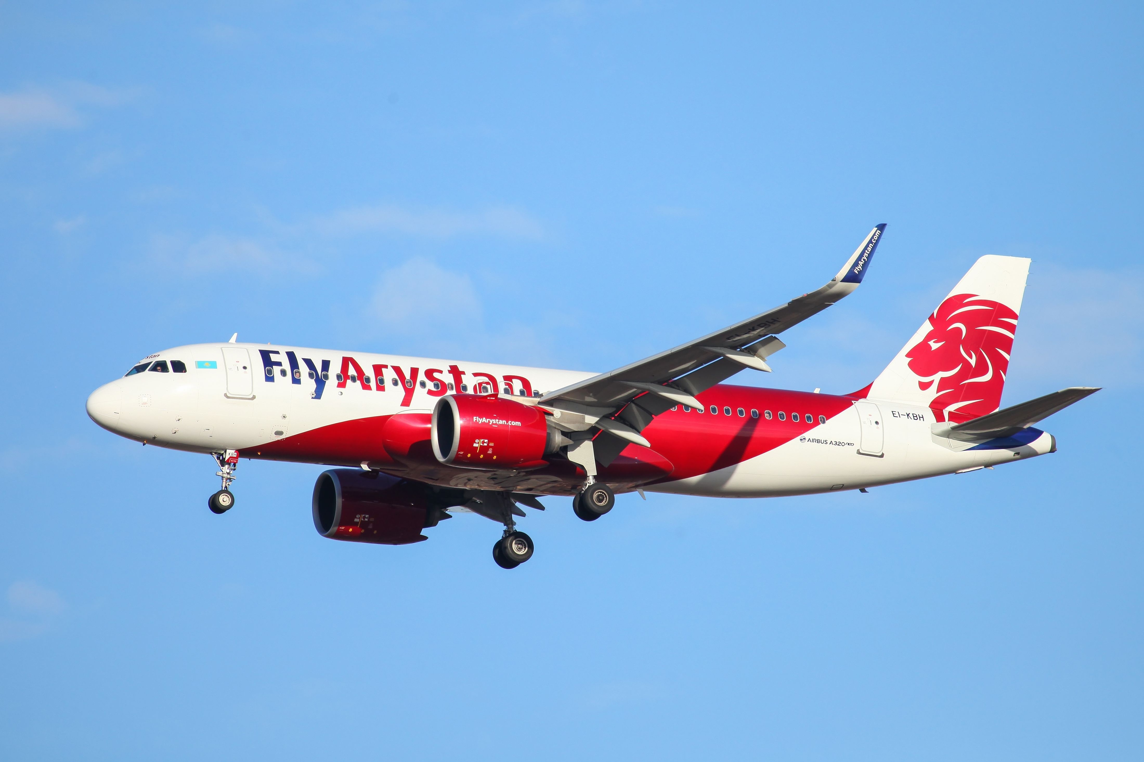 Kazakhstan's LCC FlyArystan Is Now Flying 14 Airbus A320 Family