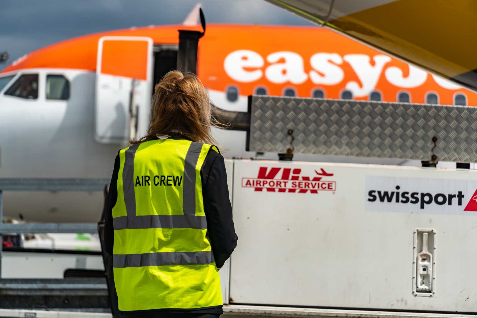 Swissport Easyjet Crew