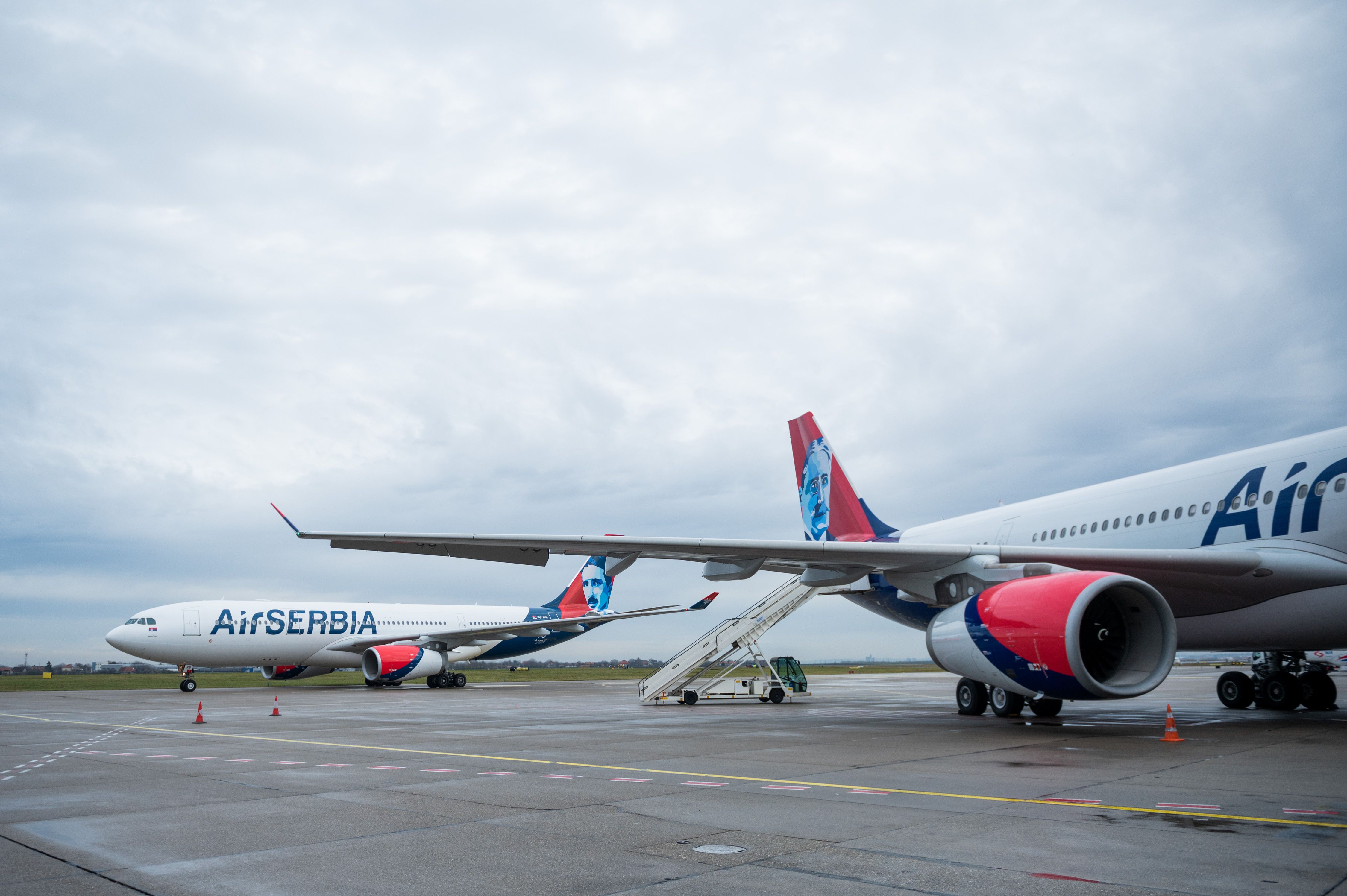 Air Serbia Operates Its Inaugural Airbus A330 Service To Tianjin In China