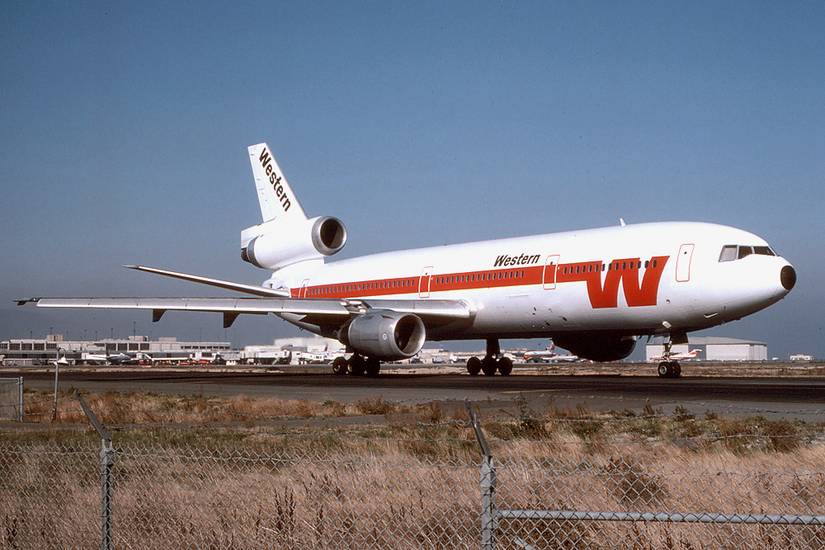 DC-10 da Western Airlines
