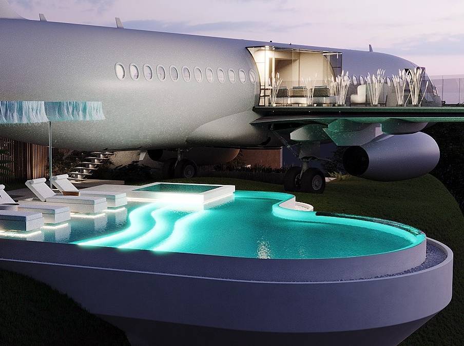 Bali's Abandoned Boeing 737 To Be Turned Into Stunning Luxury Villa