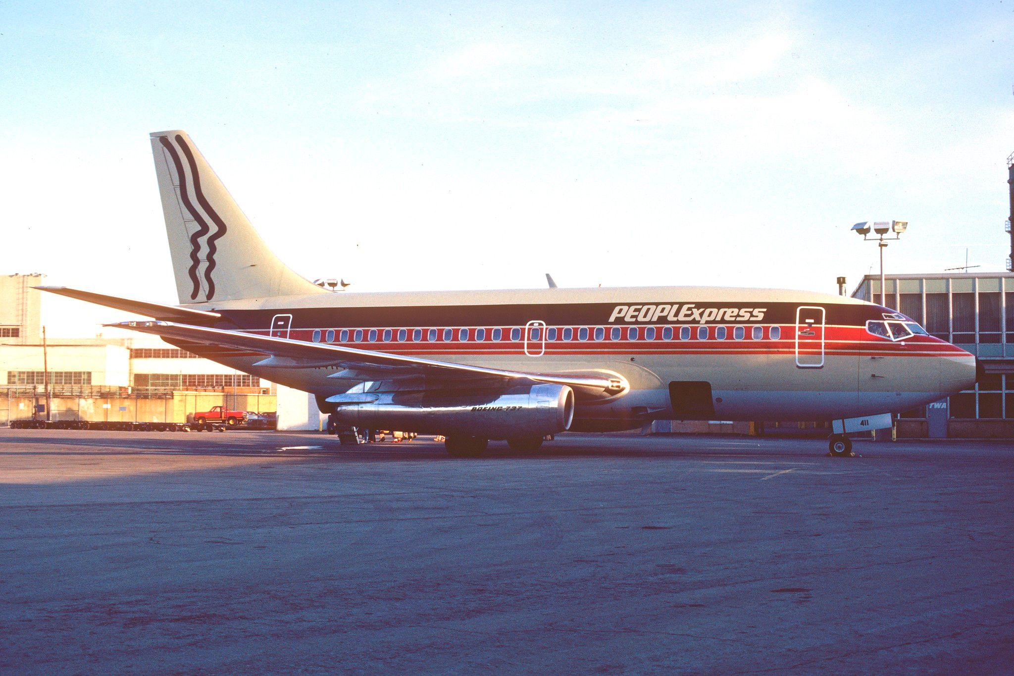 Which Aircraft Types Did People Express Airlines Fly?