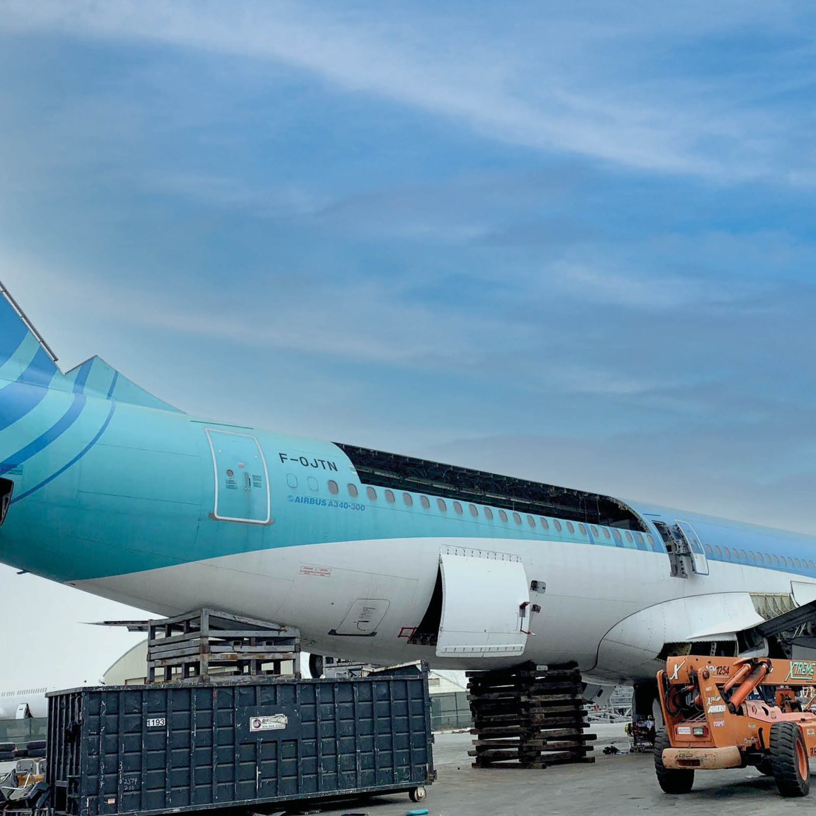 Air Tahiti Nui｜Airbus A340-200｜1:500 Aviationtag X Air Tahiti Nui