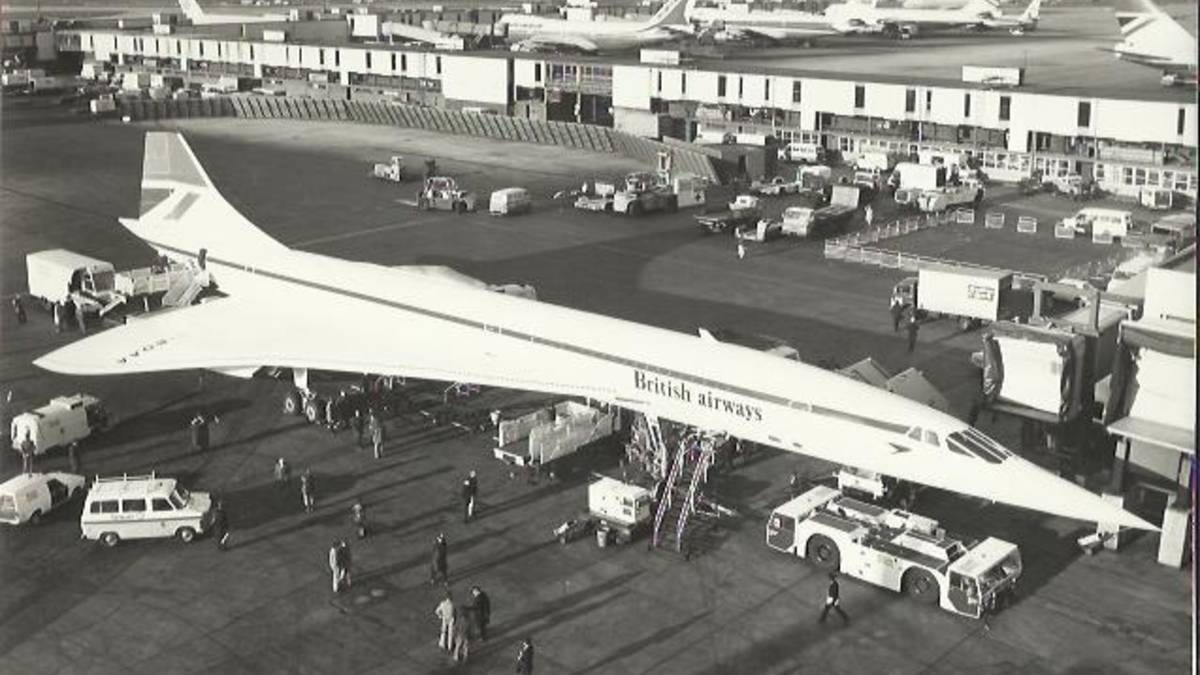 The First Air France & British Airways Concorde Routes
