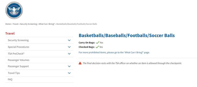 Inflated, Deflated, Or Not At All: Can You Bring Footballs Onboard ...