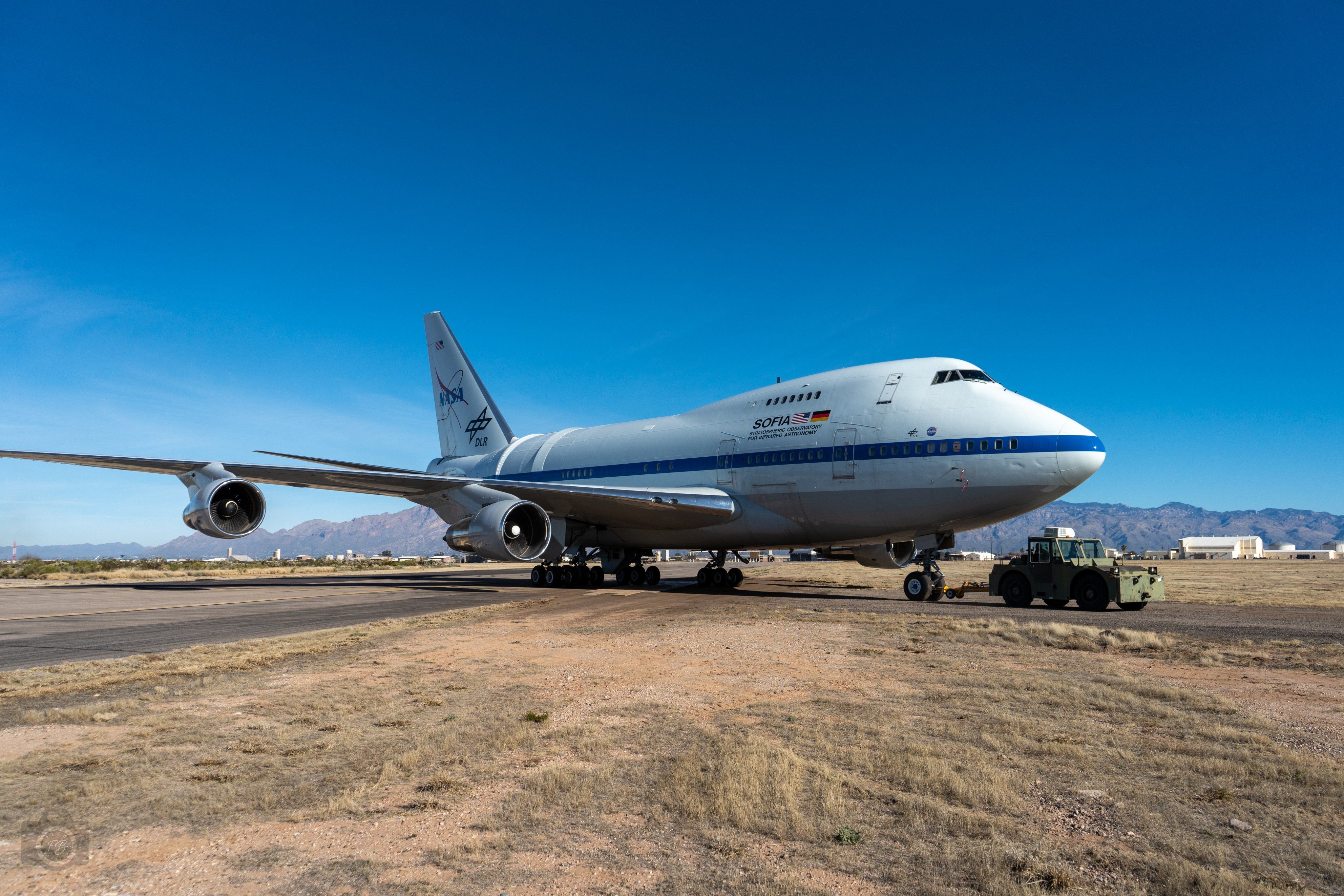 NASA's SOFIA Boeing 747 Arrives At Its New Home
