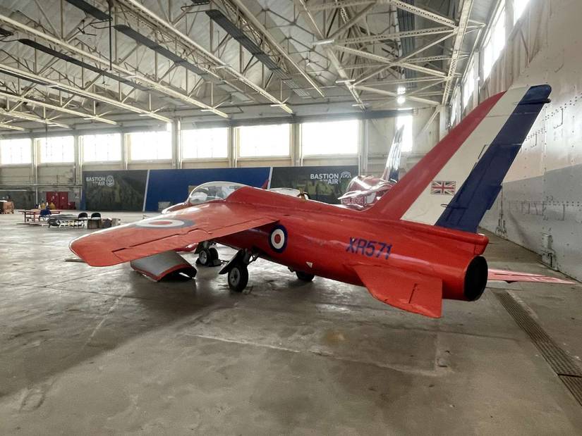 Why Two RAF Red Arrows Planes Are At A Farm In Yorkshire
