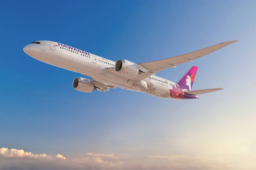 Hawaiian Airlines First Boeing 787 Is On Its Way To Honolulu