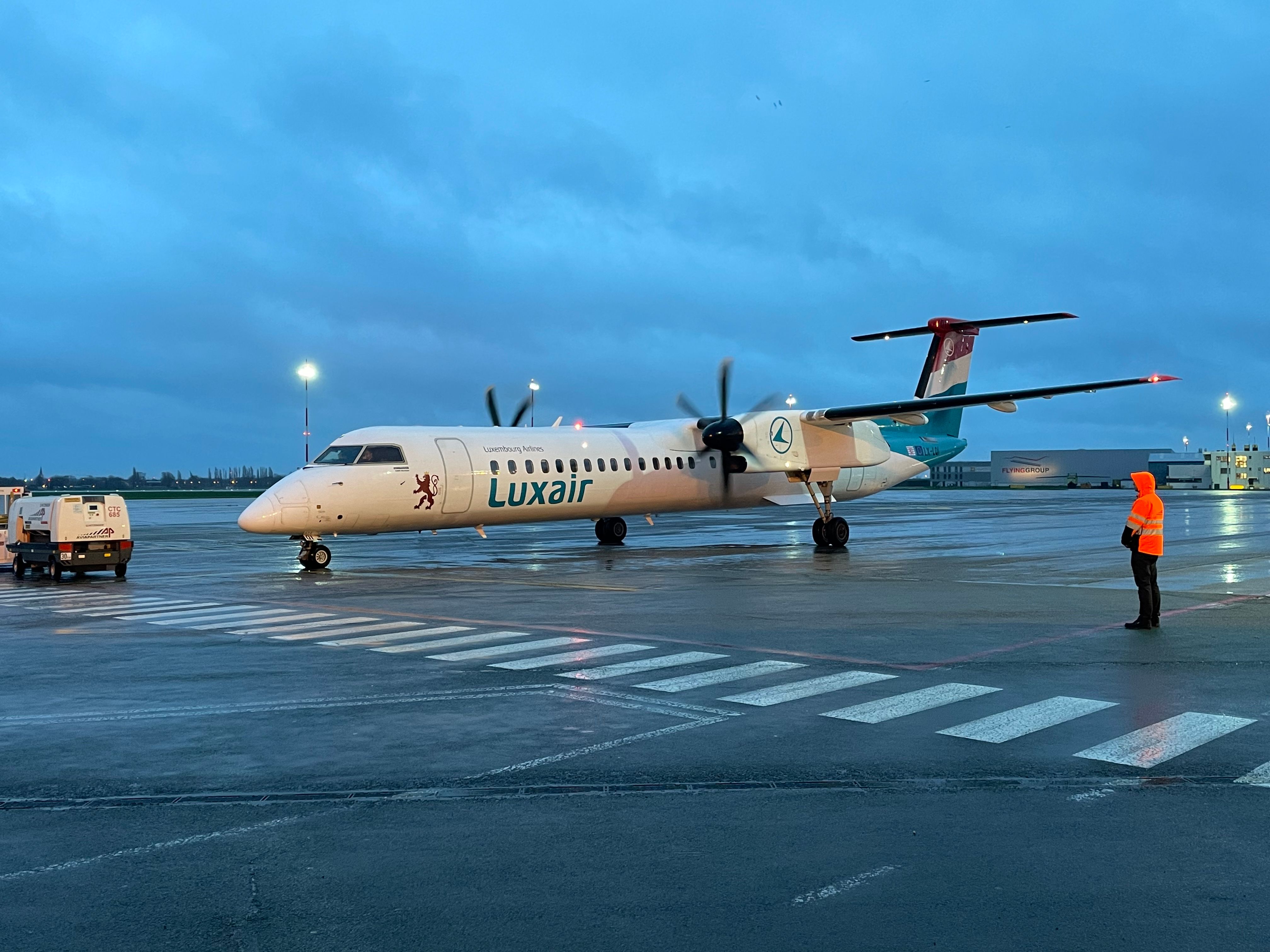 Luxair Launches London City-Antwerp Dash 8 Flights