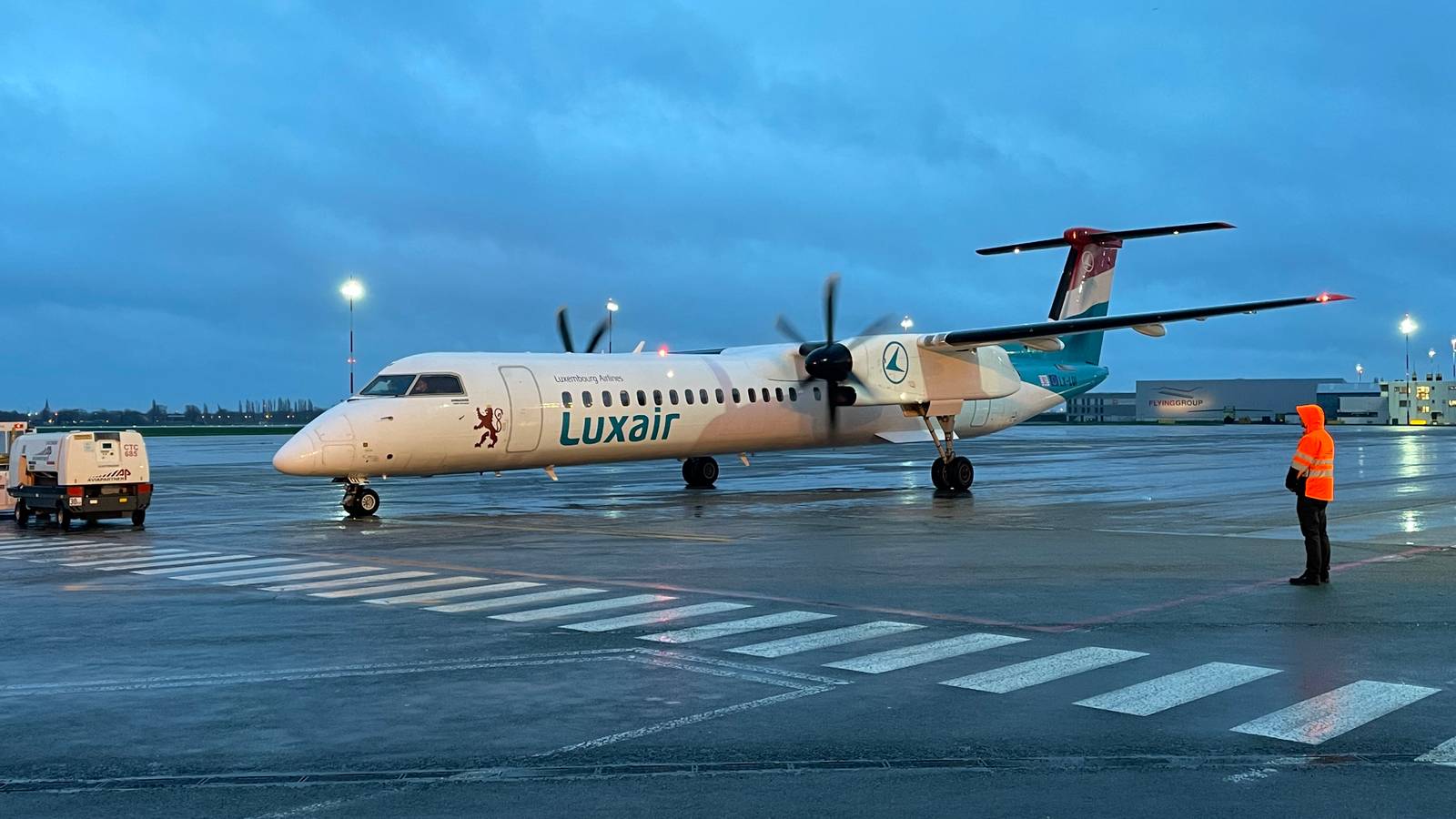 Luxair Launches London City-Antwerp Dash 8 Flights