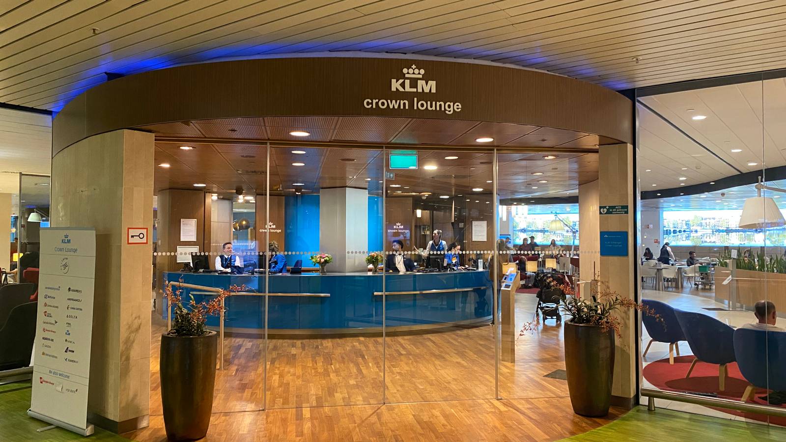 Lounge Review: KLM Crown Lounge At Amsterdam Schiphol Airport