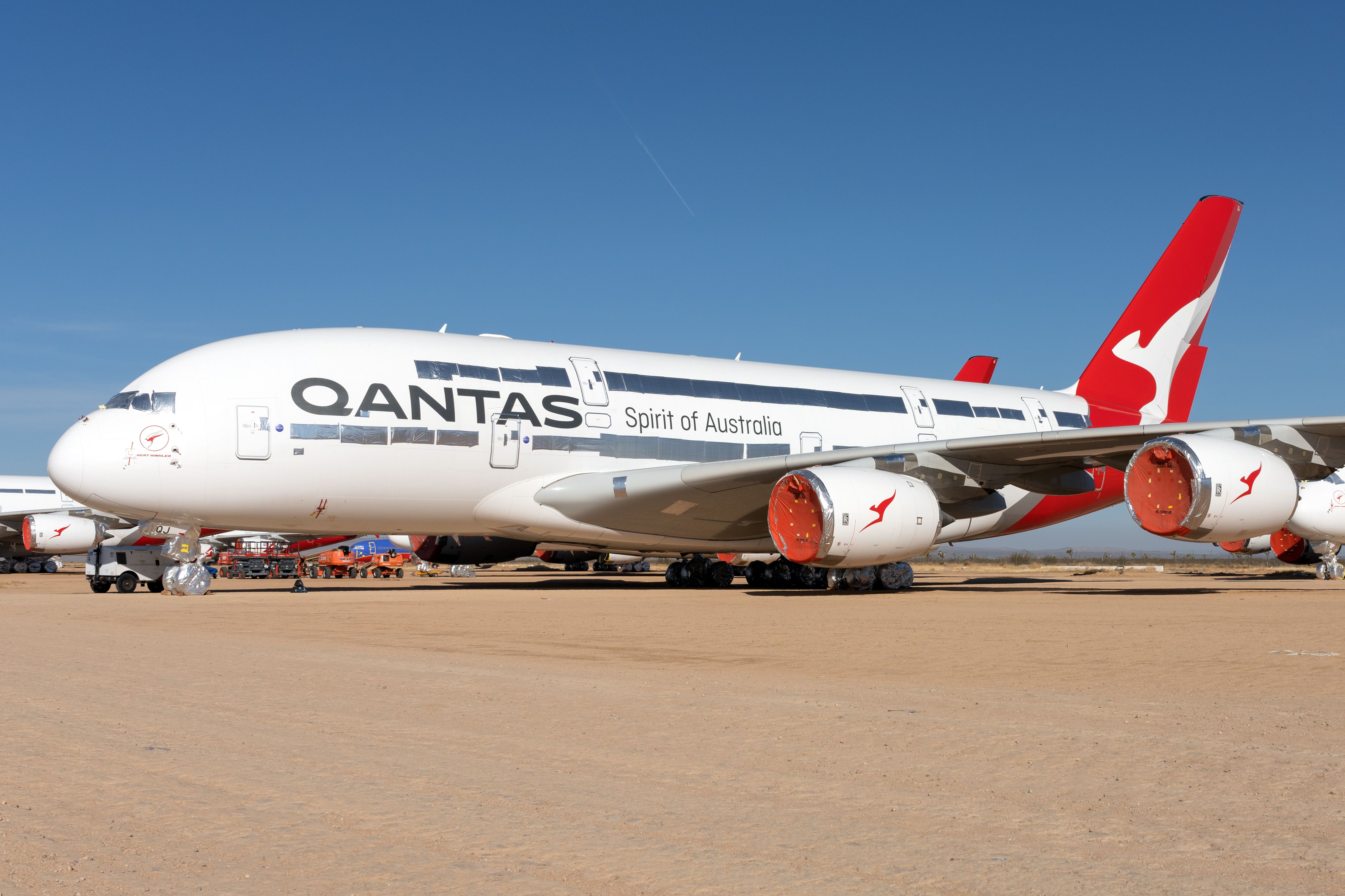 Qantas Joins Group To Mine Boneyards For New Aircraft Materials