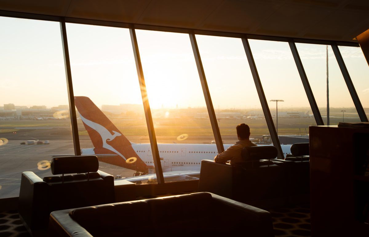 Qantas Sydney International Lounge