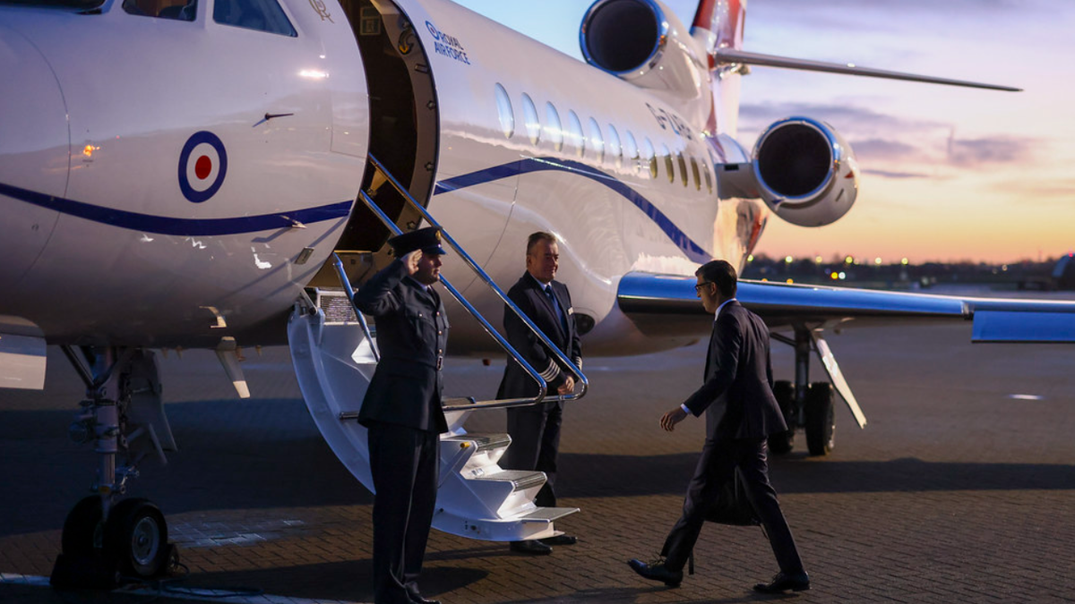 UK Prime Minister Comes Under Fire For 30 Minute Private Jet Flight To Leeds
