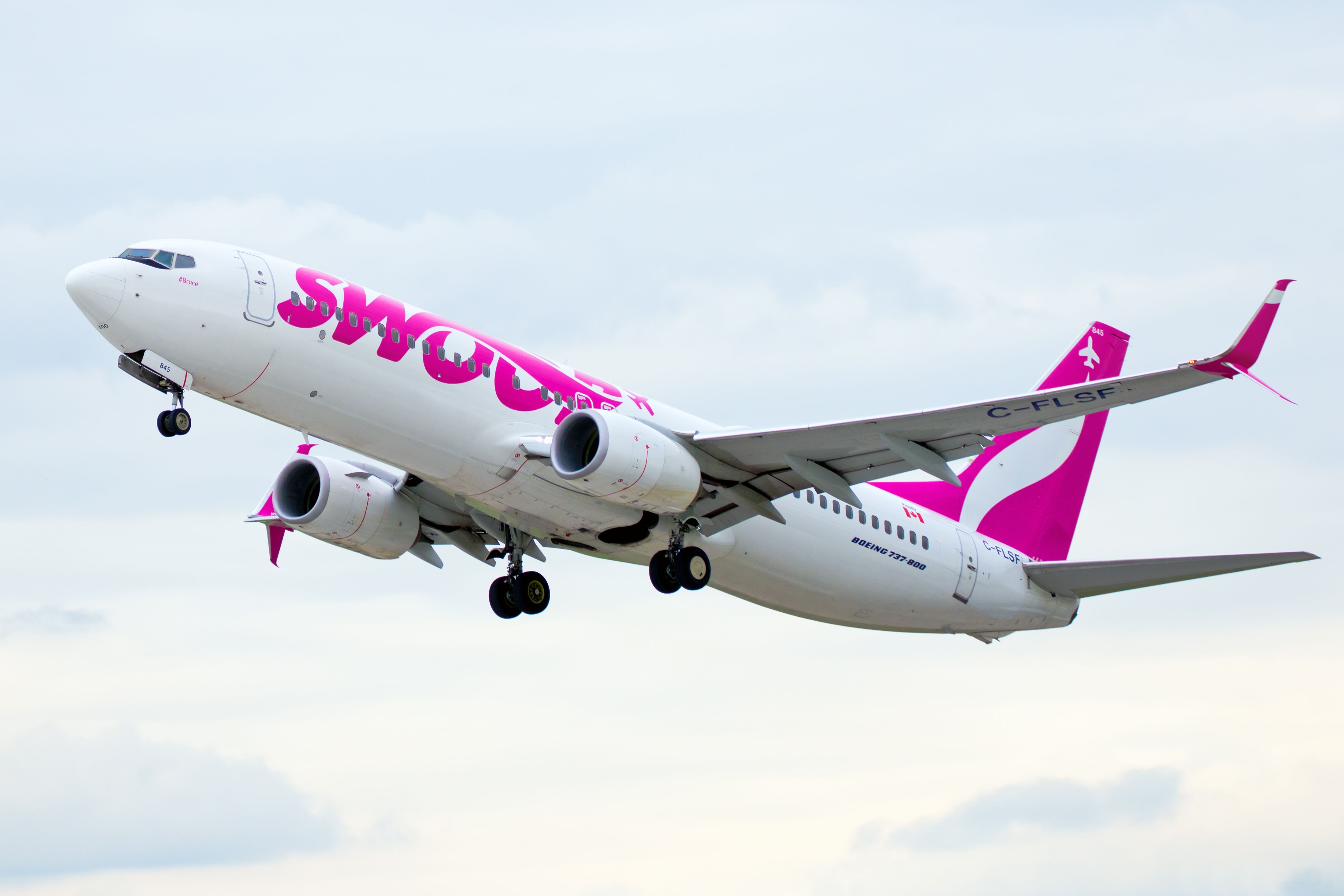 Canadian ULCC Swoop Breaks Its Passenger Record On January 1st
