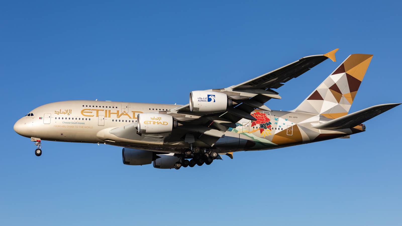 Etihad's First Airbus A380 Comes Out Of Storage In Tarbes