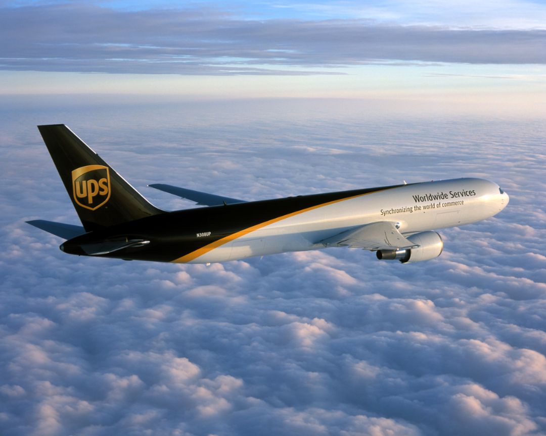 UPS Boeing 767 Goes Off Taxiway In Birmingham