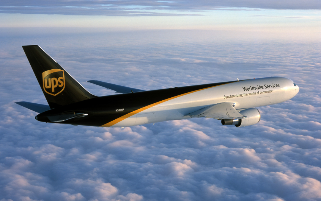UPS Boeing 767 Goes Off Taxiway In Birmingham