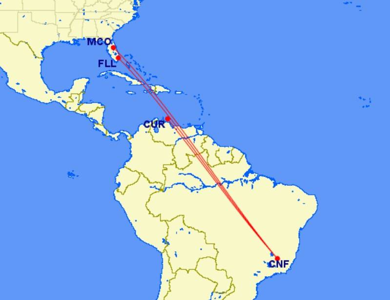 Azul Begins Selling Tickets For Belo Horizonte-Curaçao Flights