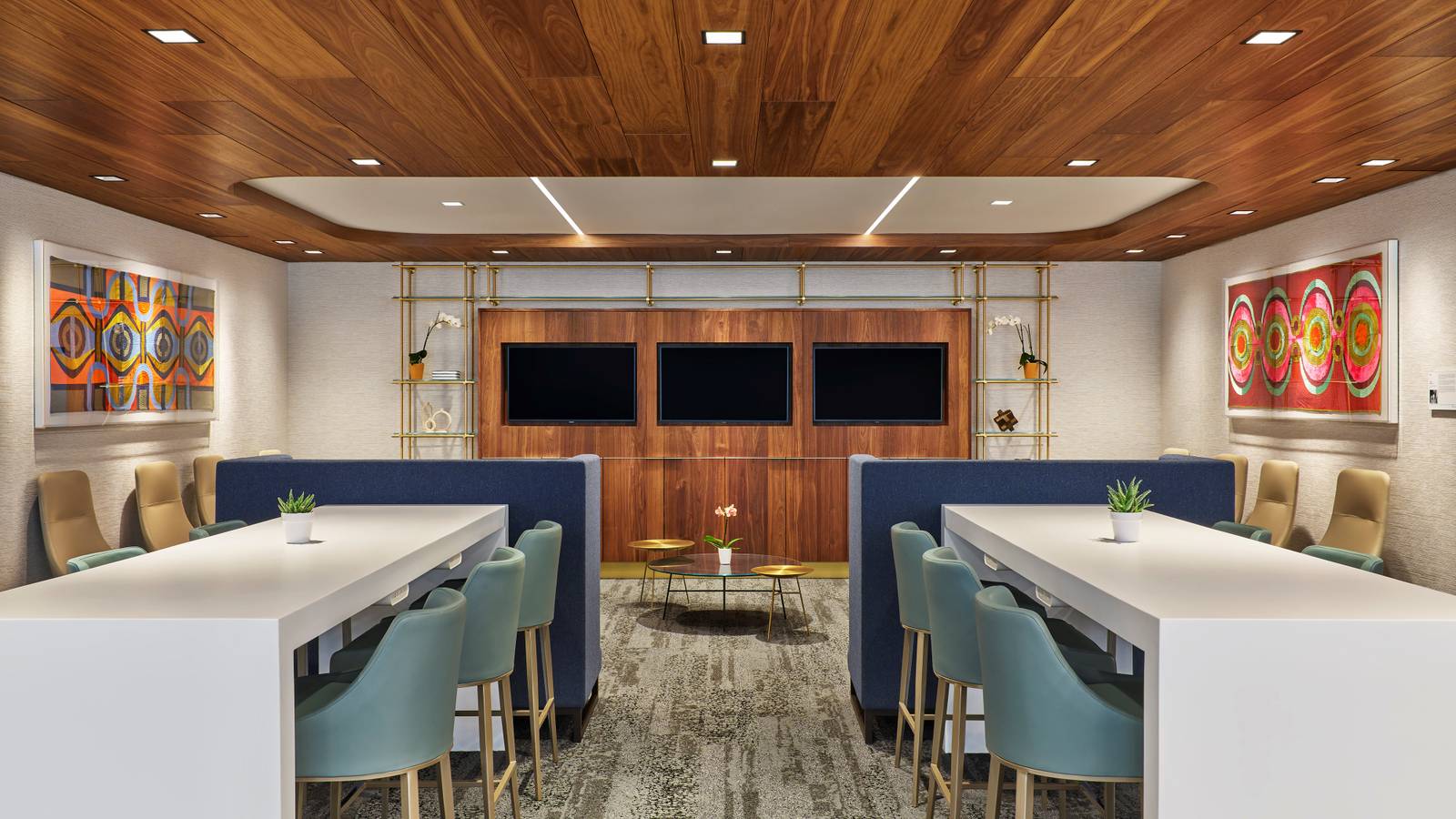 Delta Air Lines Unveils New SkyClub At Kansas City International Airport