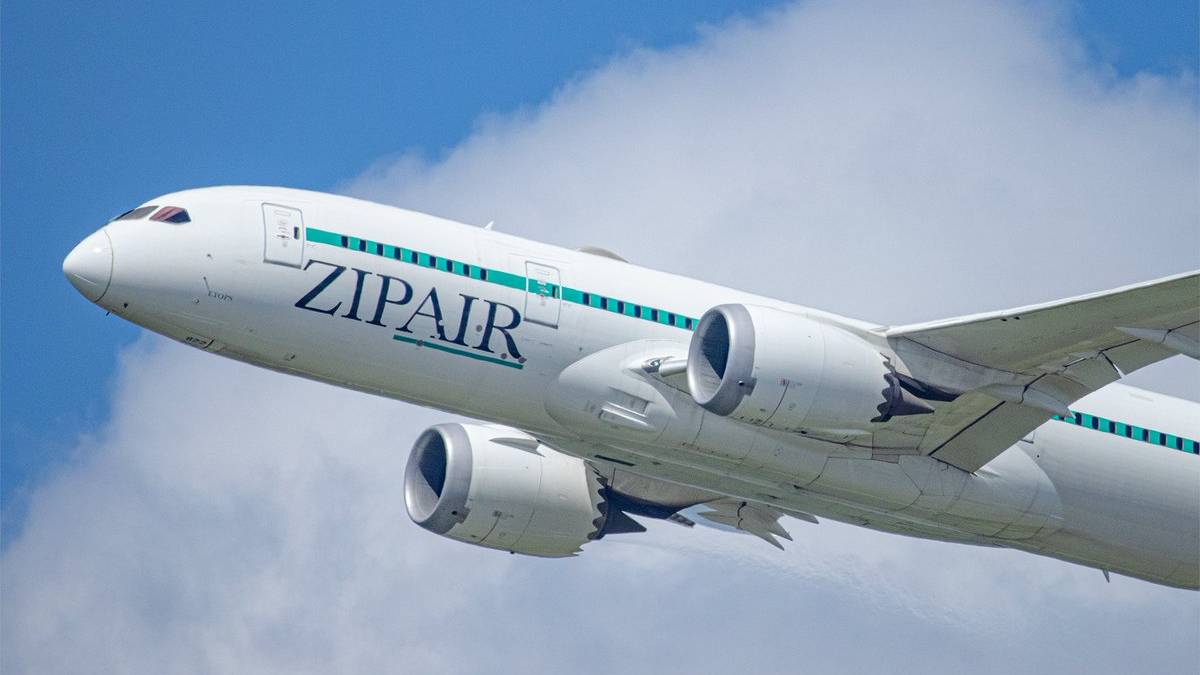 ZIPAIR Begins Working With SpaceX For Inflight Internet