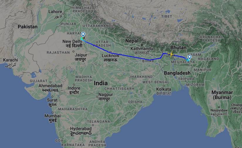SpiceJet Begins Flights Between Delhi & Shillong