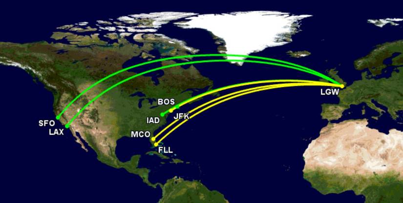Blue Spruce Routes Norse Atlantic Reveals 4 New US Routes From London Gatwick