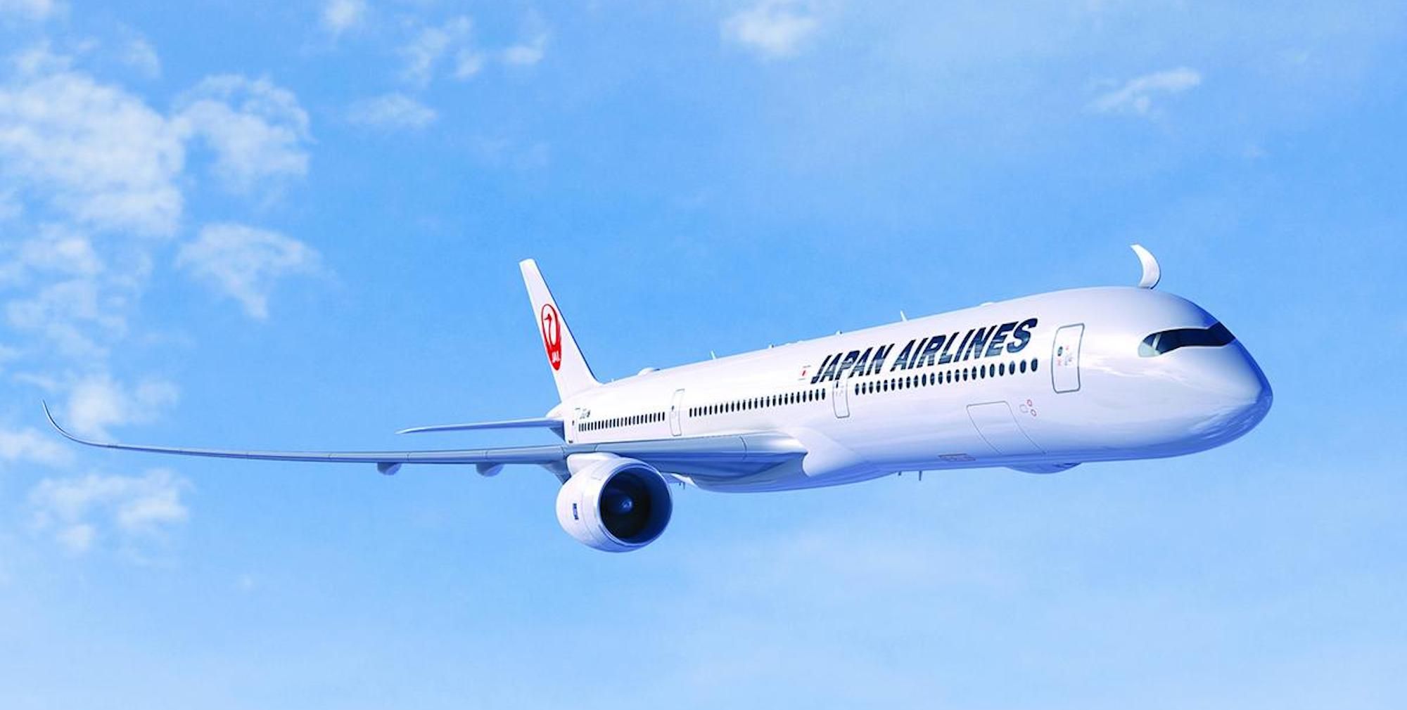 Japan Airlines' First Airbus A350-1000 Spotted In Full Livery