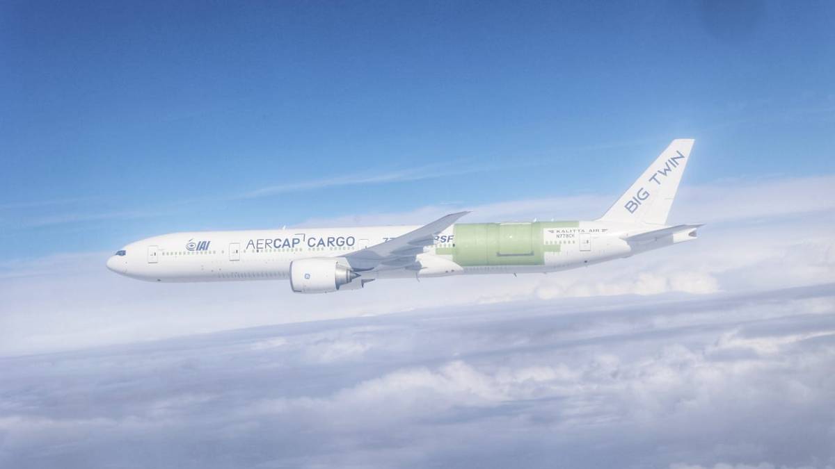 1st Boeing 777-300ER Converted Freighter Conducts Maiden Flight