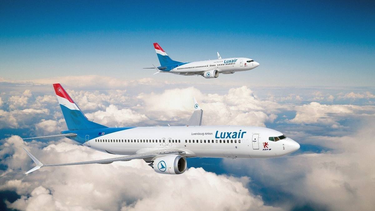 Luxembourg's Luxair Orders 2 Boeing 737 MAX 8 Aircraft