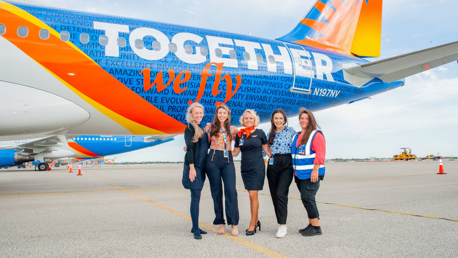Together We Fly: Allegiant Reveals Special Livery Dedicated To Staff
