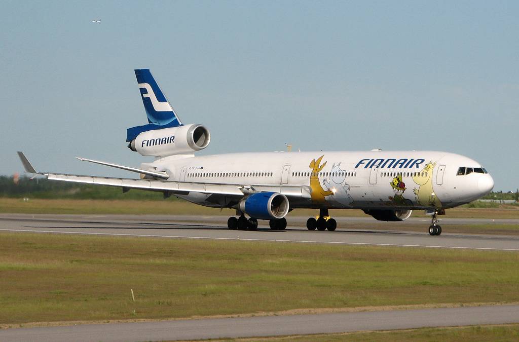 Did You Know: Finnair Also Painted Two McDonnell Douglas MD-11s In Moomin-Themed Liveries