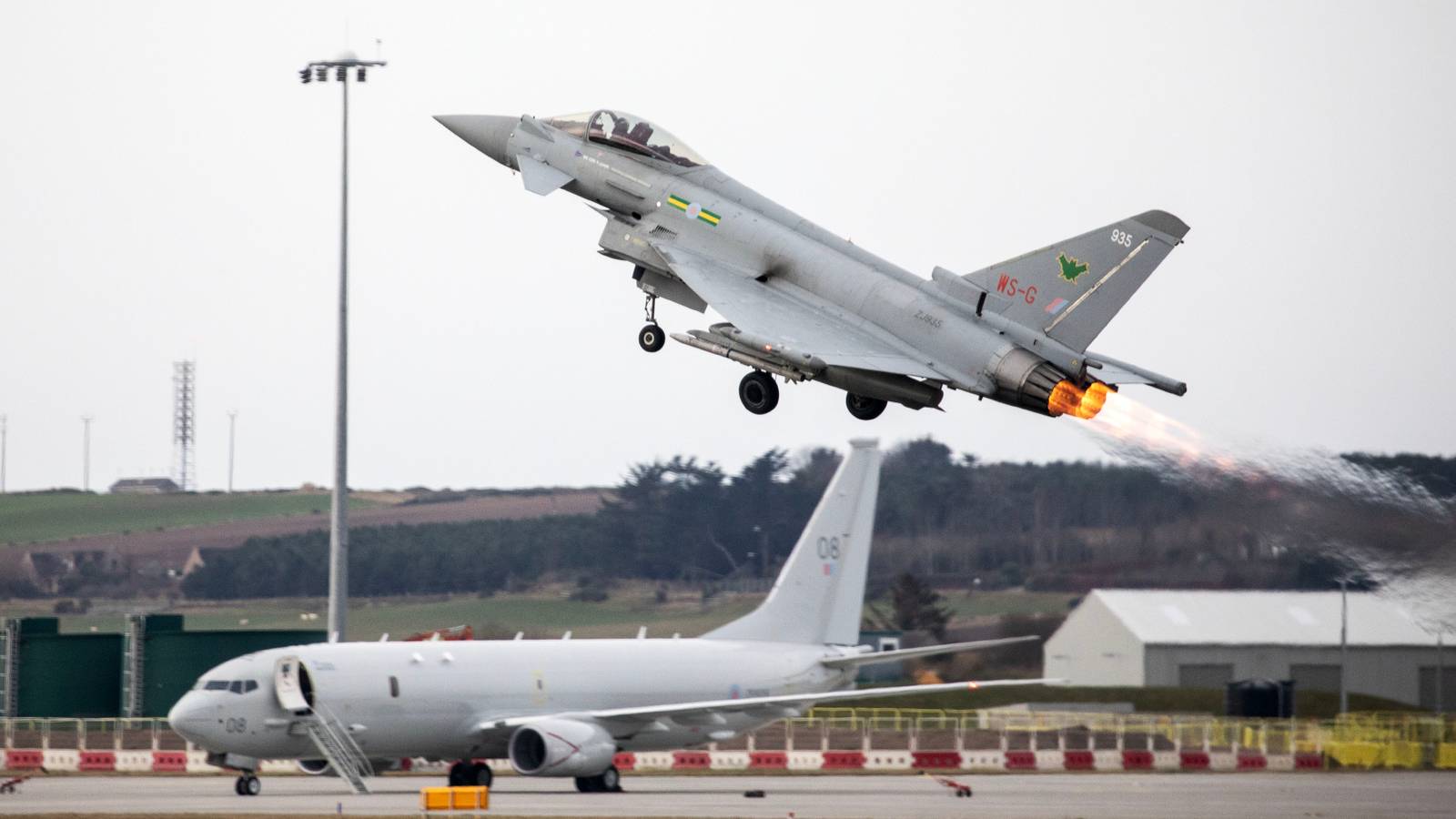 Sonic Boom Heard Over Several English Counties As RAF Escorts Civilian Aircraft To Stansted