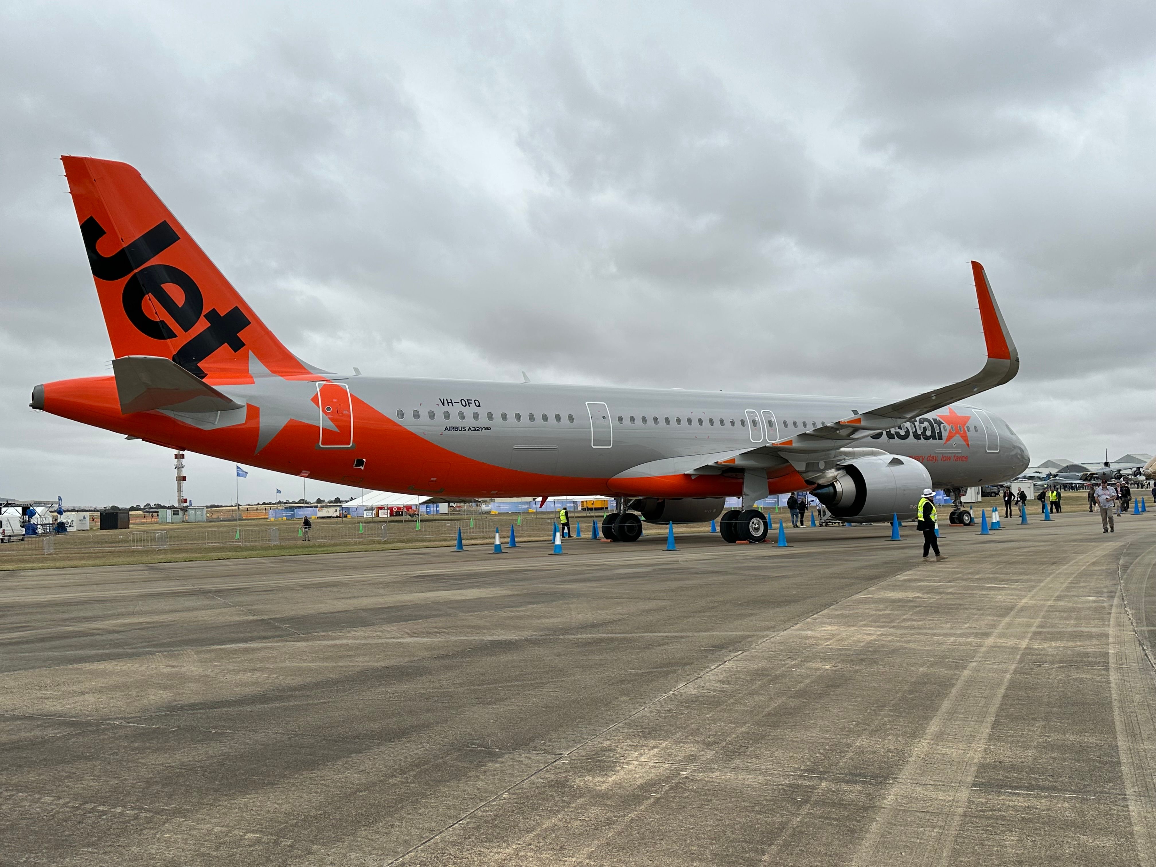 Jetstar Uses New Long Range Airbus A321LR For Nine Minute Flight