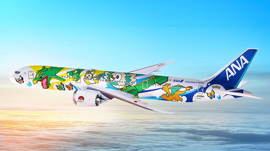 ANA B787-9 ピカチュウジェット NH Bangkok Bound: Where ANA Is Going To Fly The New Pikachu