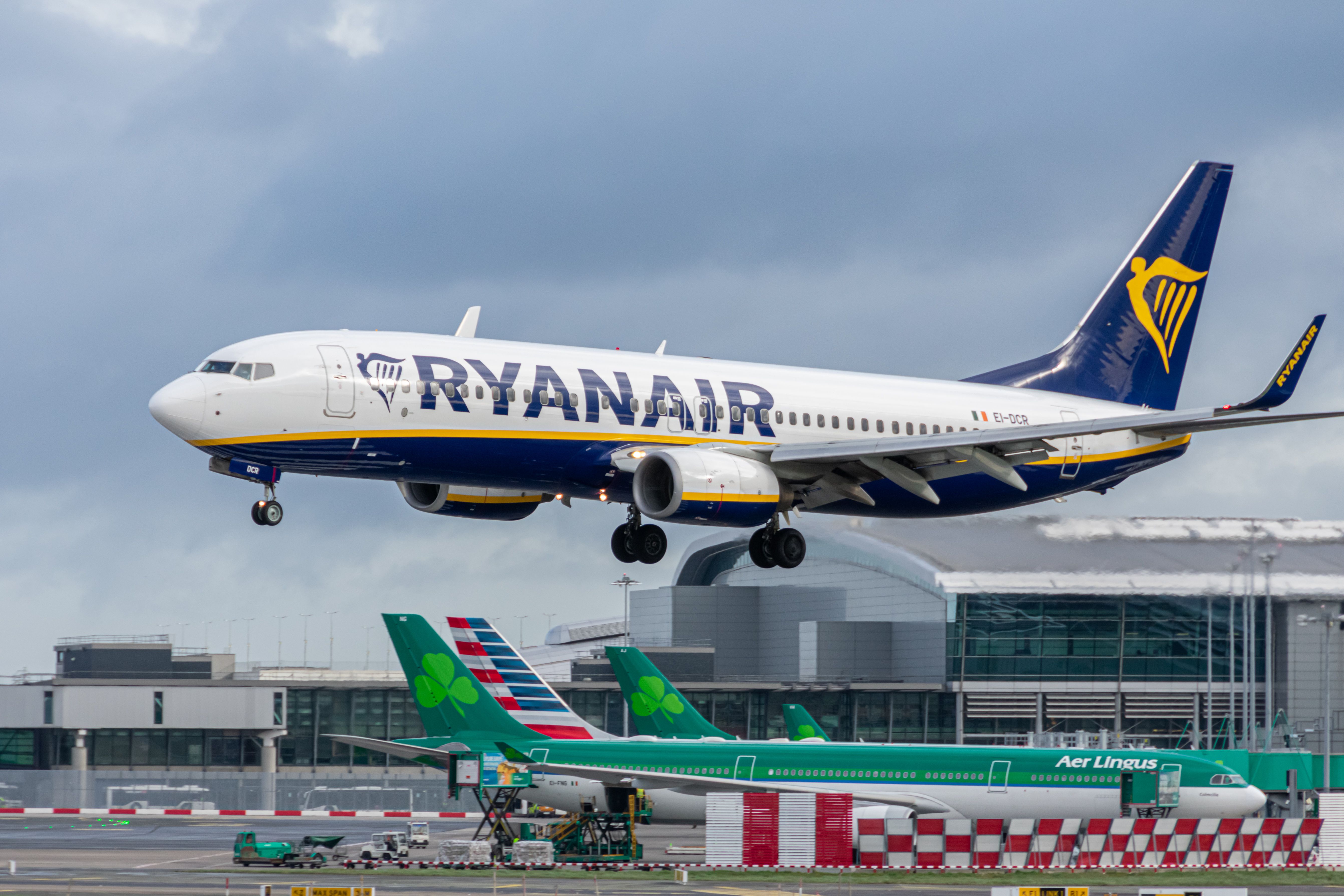 Ryanair Boeing 737 Dublin